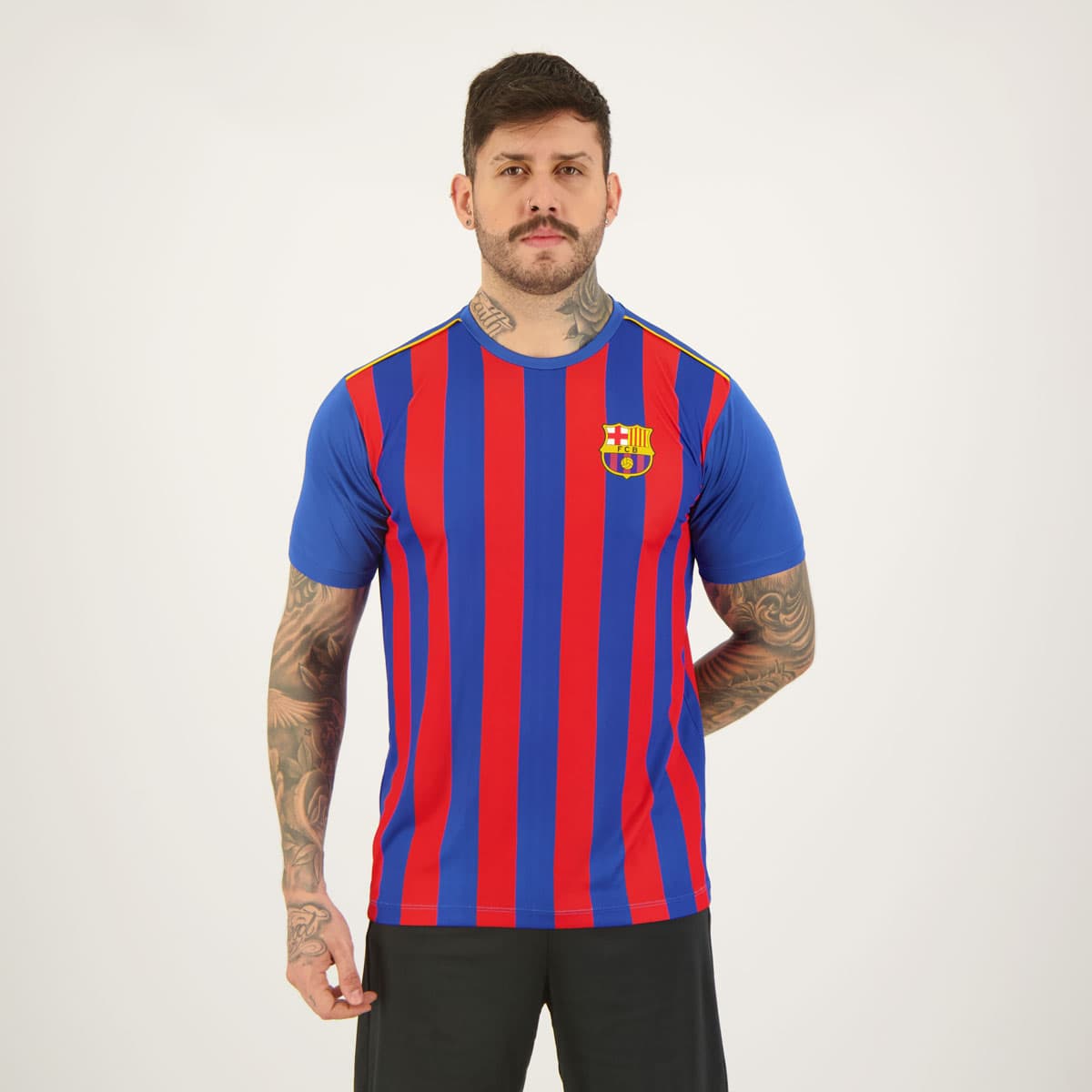 Camisa Barcelona I Blaugrana — foto frontal