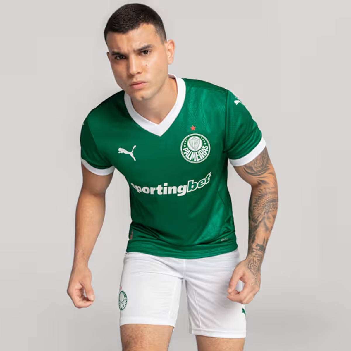 Camisa Palmeiras I — foto frontal